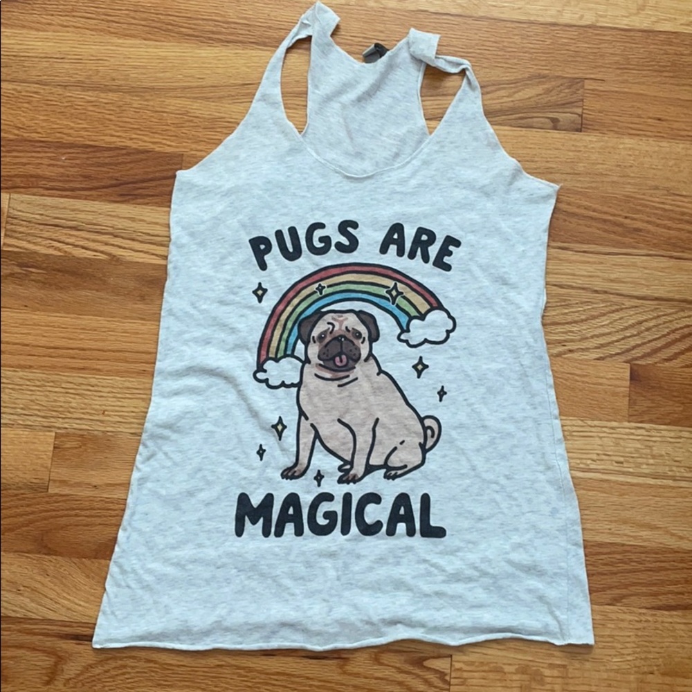 Rainbow pug tank
